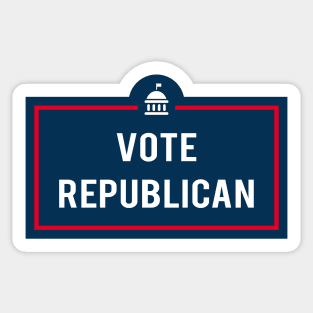 Vote Republican Sticker